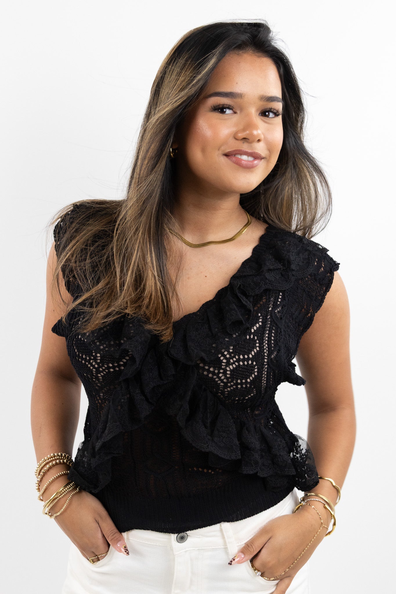 Mirea knitted top